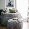 Load image into Gallery viewer, Adult Bean Bag Chair - Queen - NEST Faux Fur
