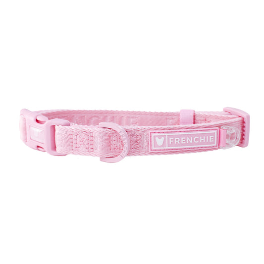 Frenchie Comfort Collar - Solid Pink Bubblegum