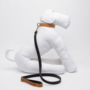 Ostrich Leather Dog Collar Havana