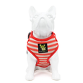 Load image into Gallery viewer, EcoBark Custom-Fit Harness & Leash Combo - Red Stripe
