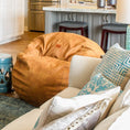 Load image into Gallery viewer, Bean Bag - Queen - Faux Leather
