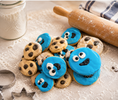 Load image into Gallery viewer, Organic Peanut Butter Cookie Monster Dog Treats

