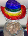 Load image into Gallery viewer, Crystal Cowboy Hat Rainbow Wrangler
