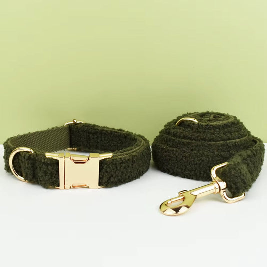 Cozy Olive Teddy Set