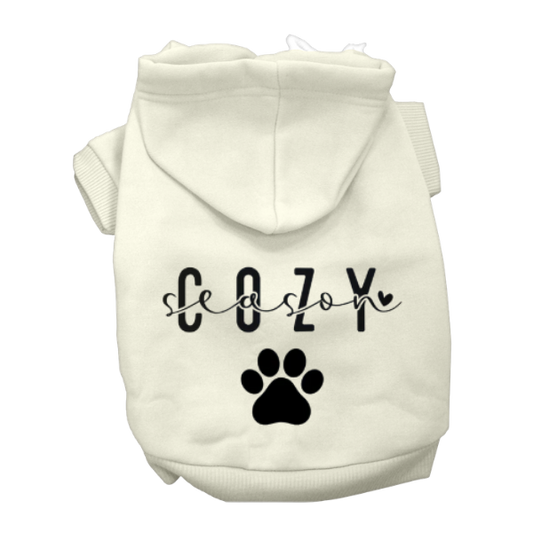 Cozy Season Signature Dog Hoodie