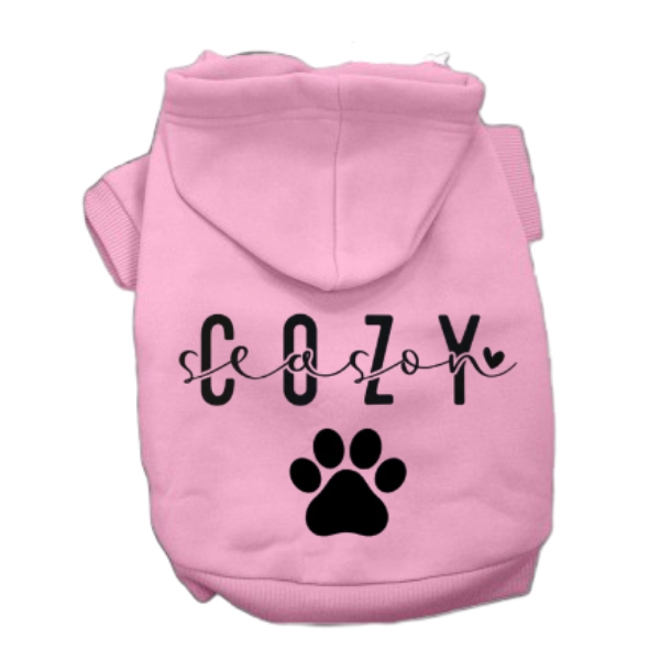 Cozy Season Signature Dog Hoodie