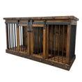 Load image into Gallery viewer, Oasis Medium Dog Rustic Wood Kennel
