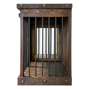 Oasis Medium Dog Rustic Wood Kennel 