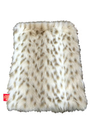 Crate Liner, Sno Leopard Plush Shag 