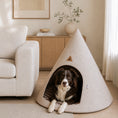 Load image into Gallery viewer, Nooee Pet Cave Harry (XXL) – Cream/Brown

