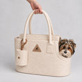 Load image into Gallery viewer, Nooee Pet Ash Felt Dog Carrier
