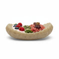 Load image into Gallery viewer, Southlake Paws Potato Chip Nylon Chew & Enrichment Toy, shaped like a potato chip with colorful food textures and details.
