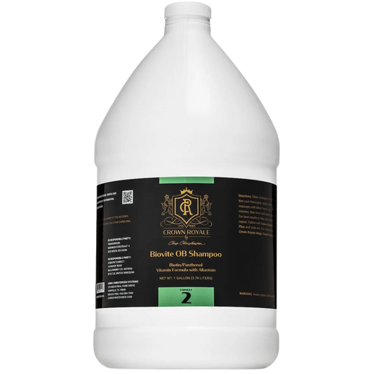 Biovite #2 OB Shampoo Concentrate 1Gallon by Crown Royale professional dog grooming tool Southlake Paws