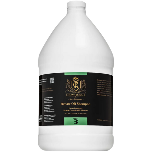 Biovite #3 OB Shampoo Concentrate 1Gallon by Crown Royale professional dog grooming tool Southlake Paws