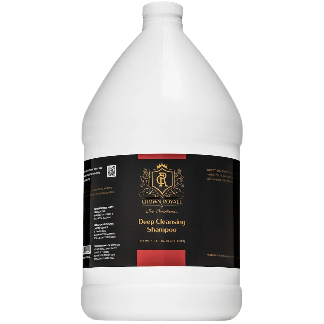 Deep Cleansing Shampoo 1Gallon by Crown Royale professional dog grooming tool Southlake Paws