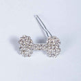 Load image into Gallery viewer, Crystal Bone Barrette Crystal Bows & Barrettes - Designer Dog Clothes from Southlake Paws
