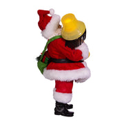 Kurt Adler 10-Inch Leg Lamp Fabriché Santa with Light