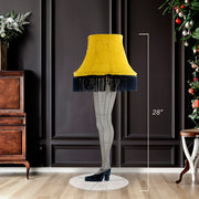 Kurt Adler 28-Inch Leg Lamp 3D Tinsel Lighted Lawn Décor