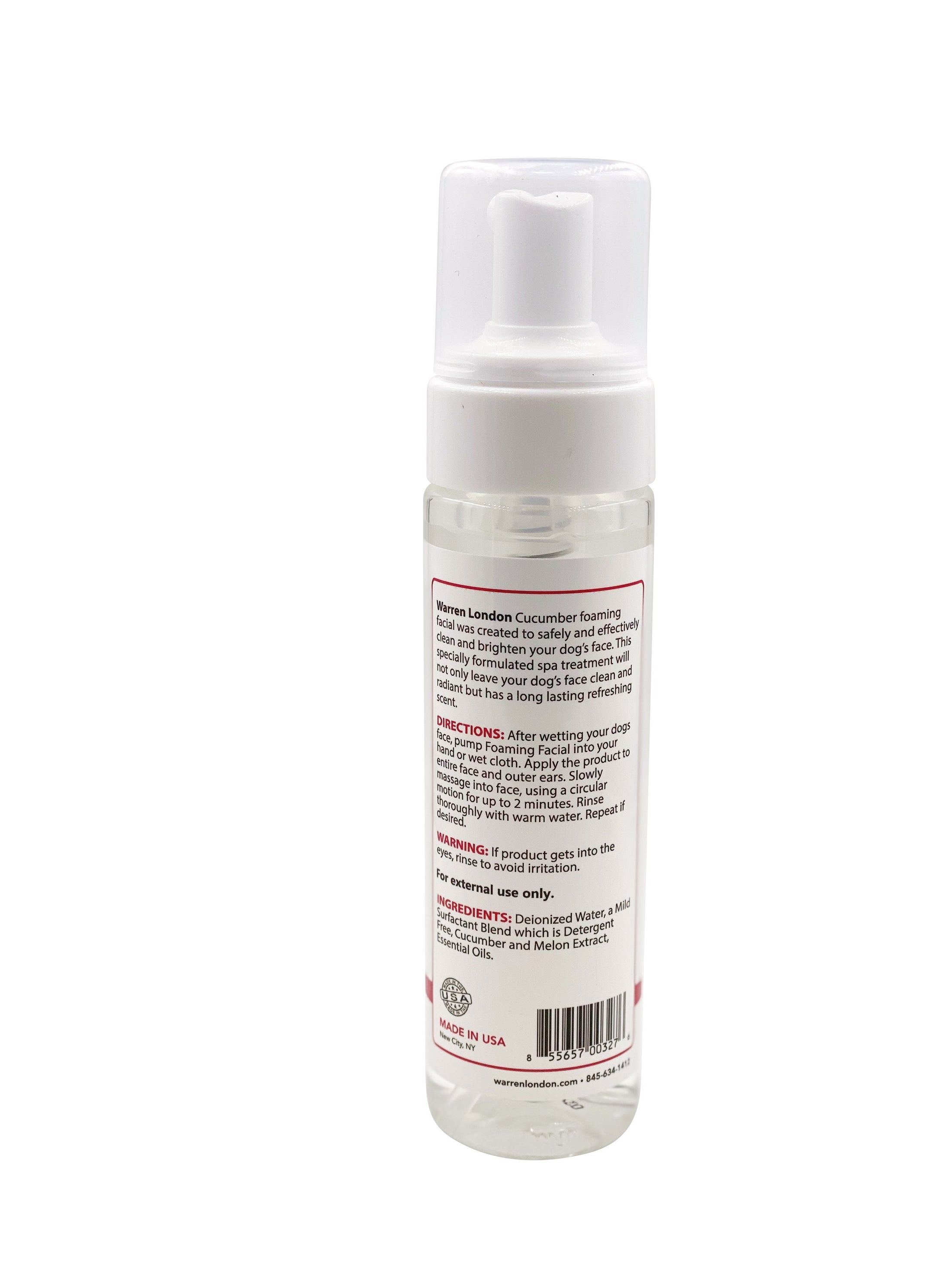 Cucumber Melon Foaming Facial For Dogs 