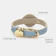 Collar - Air Tag Enabled - Vegan Leather - Cupertino Nina Woof