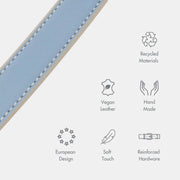 Collar - Air Tag Enabled - Vegan Leather - Cupertino Nina Woof