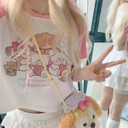 Kawaii Hearts Club Animals T-Shirt 