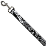 Dog Leash - Trust No One Black/White