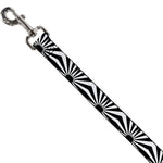 Dog Leash - Rising Sun White/Black