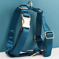 Load image into Gallery viewer, Blue Green Satin Set
