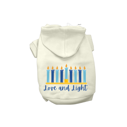 Love and Light- Dog Hoodie
