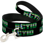 Dog Leash - RCTID Black/Portland Flag