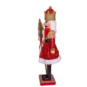 Kurt Adler 24-Inch Plastic Red and Gold King Nutcracker