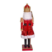 Kurt Adler 24-Inch Plastic Red and Gold King Nutcracker