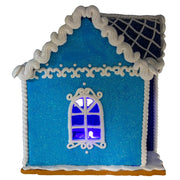 Kurt Adler 7-Inch Battery-Operated Hanukkah LED House Table Piece