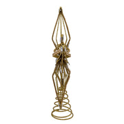Kurt Adler 12.5-Inch Gold and Silver Star Tree Topper