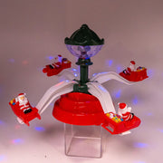 Kurt Adler Battery Operated Musical Christmas Deco with Santa Table Piece