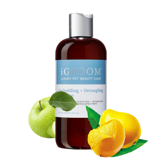Dog Deshedding and Detangling Shampoo 16oz by iGroom