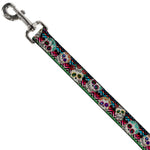 Dog Leash - Sugar Skulls Zarape Multi Color