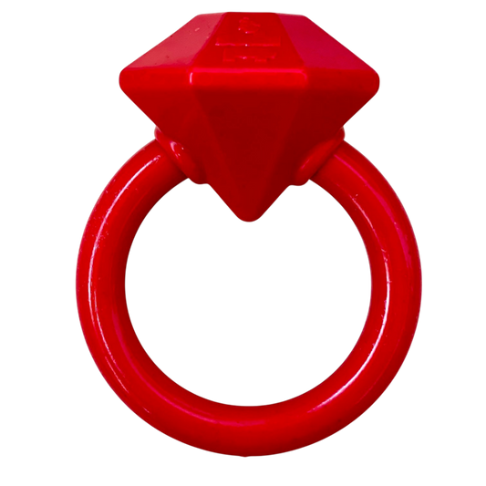 Diamond Ring Nylon Teething Ring for Puppies | Durable & USA Made