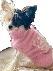 Diana Crown Turtleneck, Pink 