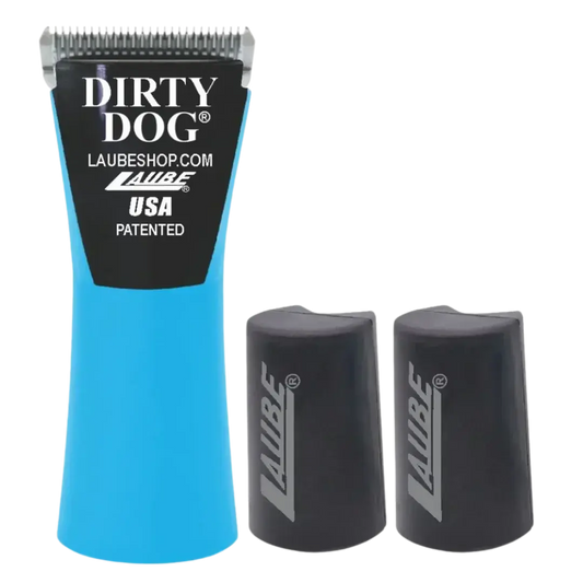 Dirty Dog Cordless 2 Speed Clipper Blue with Two Batteries by Laube