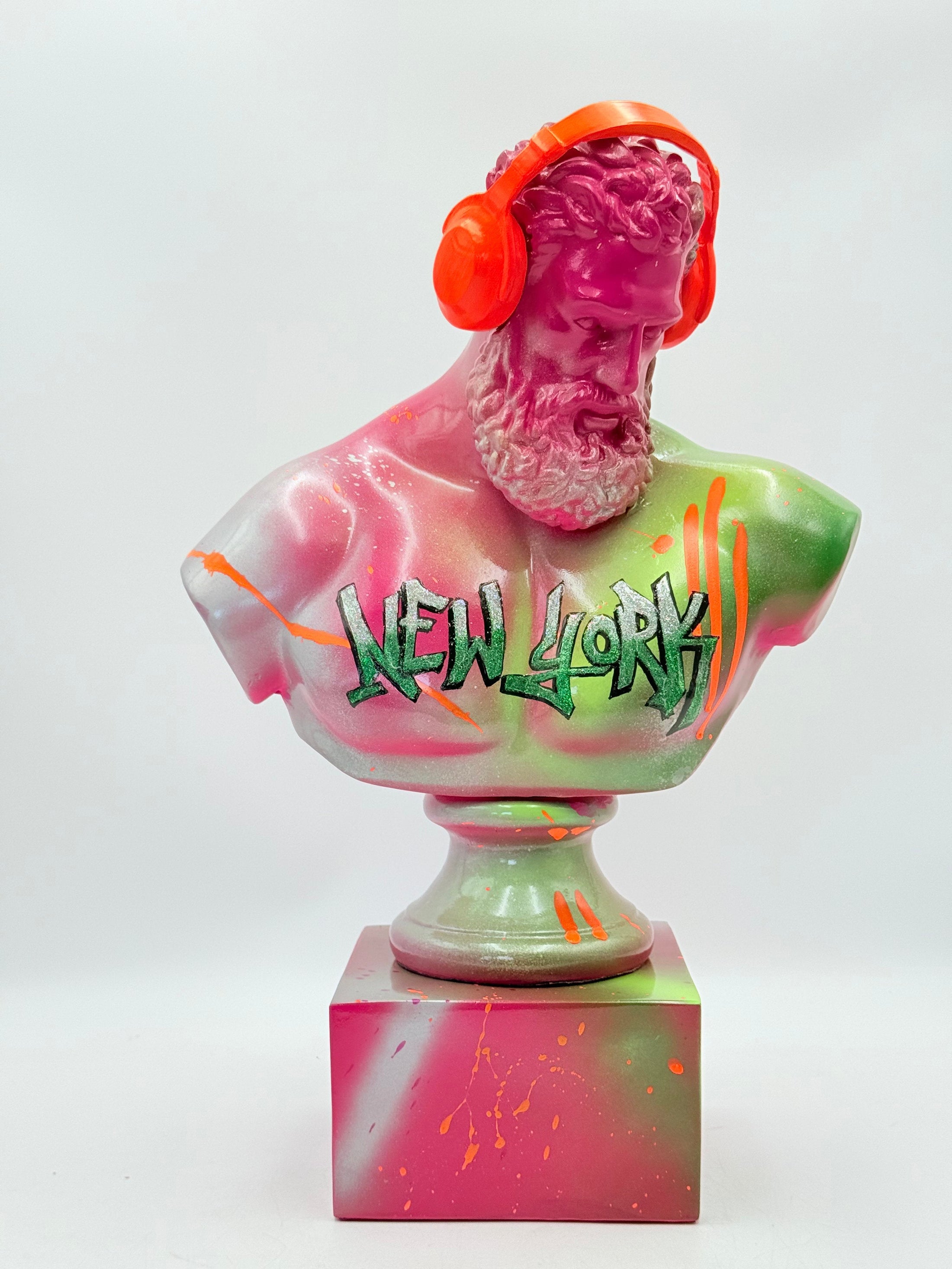 DJ Hercules Sculpture - New York Edition - new york dj hercules sculpture, luxury sculpture, product image 2