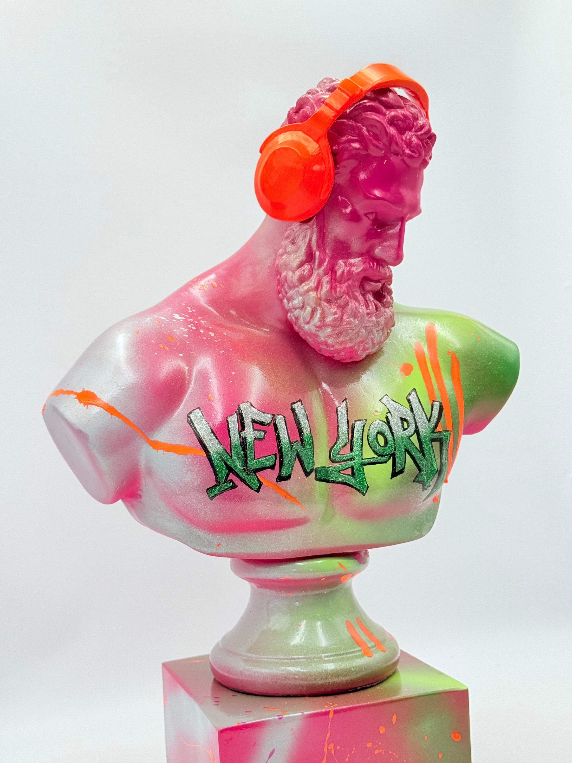 DJ Hercules Sculpture - New York Edition - new york dj hercules sculpture, luxury sculpture, product image 3