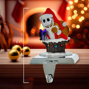 Kurt Adler 6.5-Inch Disney Nightmare Before Christmas Jack in Chimney Stocking Holder