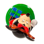 Kurt Adler 6-Inch Disney Minnie Mouse With Tree Nutcracker