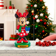 Kurt Adler 6-Inch Disney Minnie Mouse With Tree Nutcracker