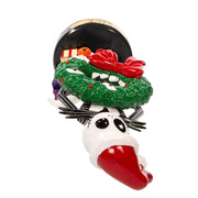 Kurt Adler 10-Inch Disney© Nightmare Before Christmas Jack Skellington With Wreath Nutcracker
