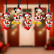 Kurt Adler UL 10-Light Mickey and Minnie Light Set