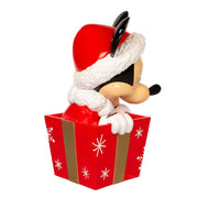 Kurt Adler 8-Inch Un-Lit Disney Mickey In Present Tree Topper