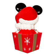 Kurt Adler 8-Inch Un-Lit Disney Mickey In Present Tree Topper